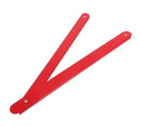 Rosso Cerniera per Scala Pieghevole, Lega di Alluminio | Struttura a Telaio, Supporto Ripiegabile, Giunti Incernierati, per Manutenzione Domestica e Uso Professionale