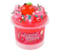 Rosso Clear Slime, melma crunchy per bambini, regalo sottile per feste per ragazze e ragazzi di età compresa tra 8 e 12 anni, giocattolo sensoriale, regalo di Natale e di Hallowmas