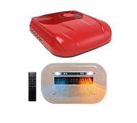Rosso,Climatizzatore Da Tetto Per Camper, Doppia Funzione Calda E Fredda, 48~72V, Condizionatore Da Tetto Universale Per Camper, Regolazione Della Conversione Di Frequenza, Bassa Rumorosità