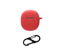 (Rosso) Custodia protettiva in silicone morbido per cuffie Bluetooth wireless Vivo Iqoo Tws Air True