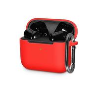 (Rosso) Custodia protettiva in silicone per cuffie Razer hammerhead True Wireless X