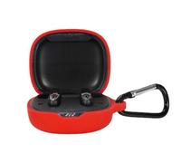 (Rosso) Custodia protettiva per cuffie JBL Wave Flex, custodia morbida antigraffio