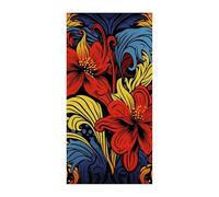 Rosso e Giallo Stile Porta Copertura Banner 90x180cm Festone Festone Stagionale Cartello di Benvenuto Decorazione Verticale Porta Appeso Per Portico Ingresso Giardino Decor