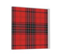 Rosso e Nero Plaid Stampa Acrilico Regali Decor Home Segni Matrimoni Memoriali Scrivanie Ufficio Cuore Personalizzato