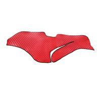 Rosso Eco Pelle Pannello Cruscotto Cover Opaco per DAF XF Xg + 2021 + Rhd Trucks