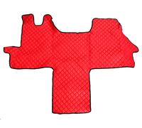 Rosso Eco Pelle Pavimento Cover per Boxer Ducato Jumper 2006 + SX Drive Bus