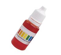 Rosso Fenolo,Gocce Test pH 10ml | Soluzione Misurazione Preciso Bilanciatore Liquido per Acqua Acquario Piante Giardino Prato Piscina