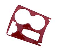 Rosso Fibra di carbonio Coperchio Portabicchieri per Mercedes Benz Classe C W204