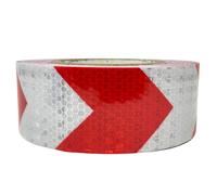 Rosso Freccia Nastro Riflettente,2 " Avviso di Pericolo Riflettente Conspicuity