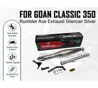 Rosso Gallo S Silenziatore Polacco Per Reale Enfield Goan Classico 350