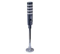 Rosso/Giallo/Blu/Verde Lenti Trasparenti Pila Luce LED Sonar Flash Palo Mount