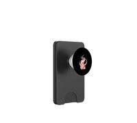 Rosso granata Borgogna Polpo Marrone Rosso Borgogna Grafica PopSockets PopWallet per MagSafe