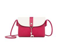 (Rosso grande) Mini borsa squisita, piccola borsa a tracolla con una sola spalla