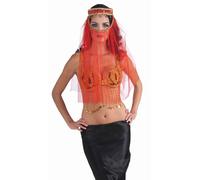 Rosso Harem Accessorio Capelli Accessorio Costume