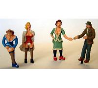 Rosso Luce Scene OF22 Non Verniciato O Scala Langley Models Kit Personaggi 1/43