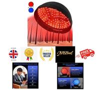 Rosso Luce Terapia - Laser Diodi Capelli Ricrescita Cappello - Ricaricabile USB