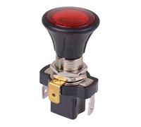 Rosso On-Off LED Spingi Tira Interruttore 10A A3-30L3B-01-HH