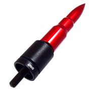 Rosso Pallottola Stubby Corto Antenna 4 " Per 07-19 Chevy Silverado 1500 2500