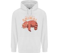 Rosso Panda il Mio Spirit Animal Bambini Felpa con Cappuccio
