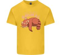 Rosso Panda My Spirit Animal T-Shirt Ragazzi Ragazze