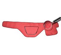 Rosso Pannello Cruscotto Tappetini Cover per DAF XF 106 Trucks Ecopelle