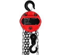 Rosso Paranco manuale a catena - 2.000 kg - 3 m | Steinberg Systems