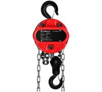 Rosso Paranco manuale a catena - 3.000 kg - 3 m | Steinberg Systems