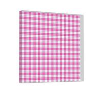 Rosso Plaid Stampa Acrilico Regali Decor Home Segni Matrimoni Memoriali Scrivanie Ufficio Cuore Personalizzato