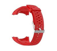 (rosso)Polar M400 / M430 Braccialetto per orologio da allenamento in silicone nero