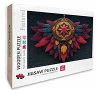 Rosso Puzzle 2000 Pezzi Adulti, Puzzle Legno con Scatola 99x70cm, Idea Regalo Uomo e Donna, Giochi Divertenti per Familiar, Giochi di Sfida, Squisita confezione Regalo, Decor Casa, (Feather) 6-1440
