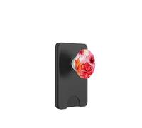 Rosso Rosa Ibisco Fiore Hawaii Estate Floreale Spiaggia Carino PopSockets PopWallet per MagSafe