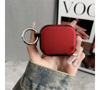 (Rosso-Rosso) Custodia protettiva per auricolari TWS in TPU per Apple AirPods 3 con gancio - Rosso