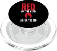 Rosso sulla testa Fuoco nel letto Redhead PopSockets PopGrip per MagSafe