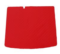 ROSSO Tappetino bagagliaio Ecopelle per Skoda Elroq 2025-… inferiore livello