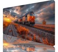 Rosso Tappetino Mouse XXL 700x300x3mm, Tappetino Scrivania con Bordi Cuciti, Gaming Mouse Pad con Base in Gomma Antiscivolo, Mousepad Migliora Precisione e Velocità, Regalo Donna, Paesaggio 6-7354