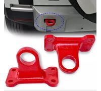 Rosso Tow Eye Anello Per Land Rover Defender 1 Coppia Inc L663 20+ 90 110 130