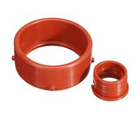Rosso Turbo & Sfiato di aspirazione guarnizione Kit Per Mercedes-Benz OM642 # A6420940080 # A6420940580 2 pz