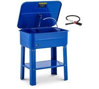 Rosso Vasca lavapezzi per officina - 75 l | MSW