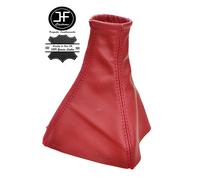 Rosso Vera Pelle Manuale Parapolvere Leva Del Cambio Per Opel Corsa C 00-06