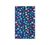 Rosso Verde e Blu Piccoli Fiori Decorativi Singolo Interruttore Piastra Carino Parete Piastre Tapa para interruptor de luz Copertura Presa Inutilizzata