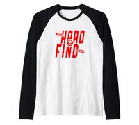 Rosso You know where I Be.. rosso Graphic Maglia con Maniche Raglan