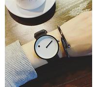 ROSSOM Men Watch 2023 Minimalist Style Fashion Creative Wristwatches Men Watches Dot and Line Simple Stylish Quartz Watches Leather Men Watches