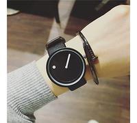 ROSSOM Men Watch 2023 Minimalist Style Fashion Creative Wristwatches Men Watches Dot and Line Simple Stylish Quartz Watches Leather Men Watches