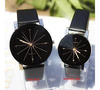 ROSSOM Men Watch 2023 New Fashion Couple Watches Korean Style Watch Ladies And Men Clock Casual Quartz Leather Band Wristwatches