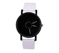 ROSSOM Men Watch Casual Fashion Unisex Black Women Men Watches High Quality Ultra Thin Quartz Watch Woman Elegant Dress Ladies Watch