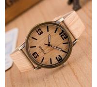 ROSSOM Men Watch Four Digital Men and Women Are Popular with Imitation Wood Watches Simple Ladies Male Quartz Wathes For Sports