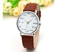 ROSSOM Men Watch Items Digital Wristwatches Watches For Women Mathematical Equation Watch Without Scale Belt Ladies Watches