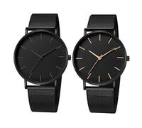 ROSSOM Men Watch Men Watches 2023 Luxury Male Casual Ultra Thin Wristwatch Male Business Stainless Steel Mesh Quartz Clock Masculino