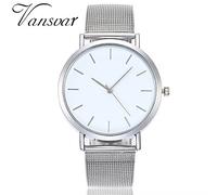 ROSSOM Men Watch Quartz Stainless Steel Strap Watch Analog Wrist Watch Fashionable Simple Style Quartz Wristwatch Reloj Mujer relogio