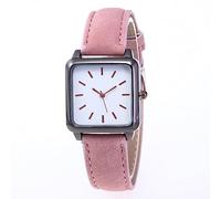 ROSSOM Men Watch Retro Women Watch Simplicity Square Quartz Wristwatch Leather Lady Best Selling Products Offers Sale Brand Fashion Clock